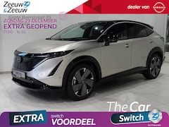 Nissan Ariya - Evolve 66 kWh | € 9.000, = VOORRAAD KORTING | PRO-PILOT | ECO LEDER/ALCANTARA BEKLEDING |