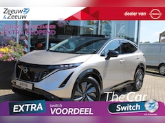 Nissan Ariya - Evolve 66 kWh € 9.000, -- Korting| Panorama dak | 360-Camera | Parkeersensoren | Dodehoek