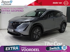 Nissan Ariya - Evolve 66 kWh | € 9.000, = VOORRAAD KORTING | PRO-PILOT | ECO LEDER/ALCANTARA BEKLEDING |