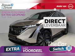 Nissan Ariya - Evolve 91 kWh Rijden binnen 1 week uit voorraad leverbaar | € 8000, - KORTING |