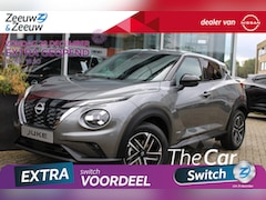 Nissan Juke - 1.6 Hybrid N-Connecta 143PK AUTOMAAT | € 6.000-- Korting | Achteruitrijcamera | Parkeersen