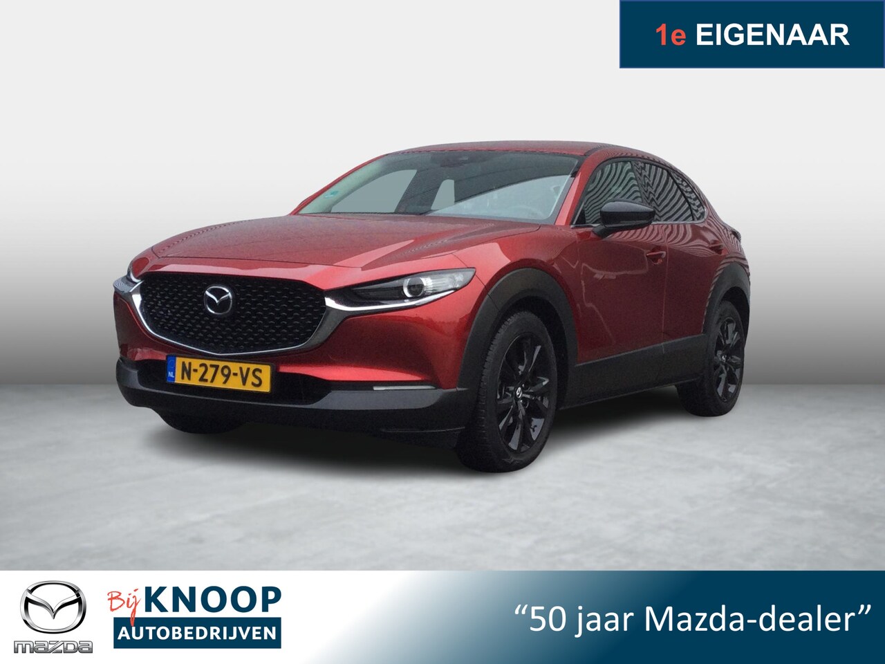 Mazda CX-30 - 2.0 e-SkyActiv-X M Hybrid Sportive | Trekhaak | Camera | Allseason Banden | - AutoWereld.nl