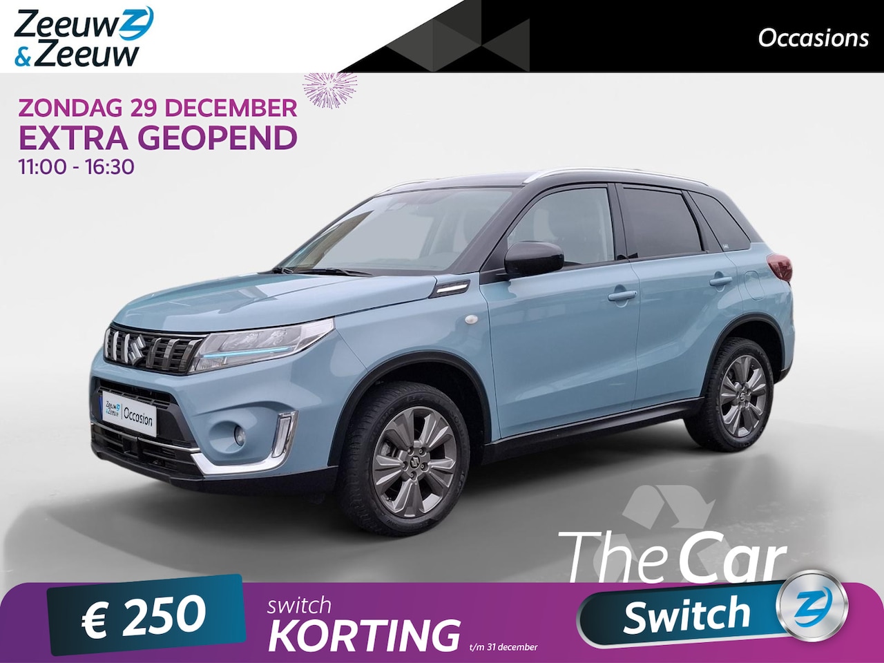 Suzuki Vitara - 1.4 Boosterjet Select Smart Hybrid | GARANTIE 2028 | ALL SEASON BANDEN | CAMERA | STOELVER - AutoWereld.nl