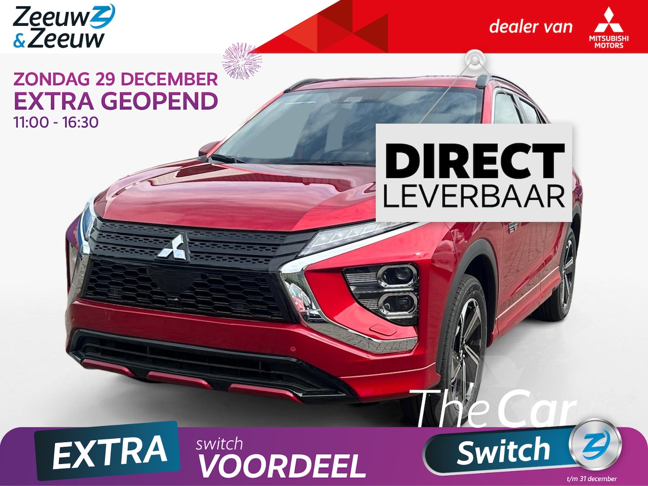 Mitsubishi Eclipse Cross - 2.4 PHEV Executive | 8.000 EURO KORTING | OP=OP | 8 JAAR GARANTIE | NIEUWE AUTO | - AutoWereld.nl