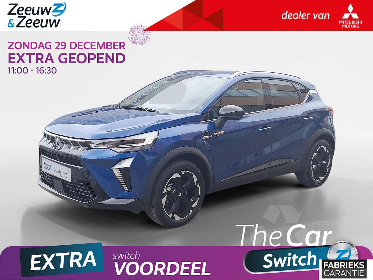 Mitsubishi ASX - 1.6 HEV AT Intense+ | €1.500, - VOORRAADKORTING! | 8 JAAR GARANTIE | Rijden binnen een wee - AutoWereld.nl