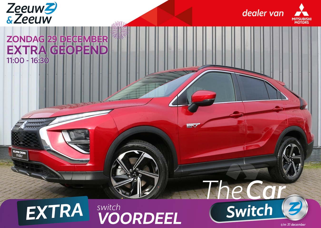 Mitsubishi Eclipse Cross - 2.4 PHEV Intense 8.000 euro korting | 8 JAAR GARANTIE!!! CRUISE | AUTOMAAT | HYRBIDE | CAM - AutoWereld.nl