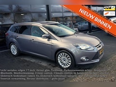 Ford Focus Wagon - 1.6 EcoBoost Titanium, Clima, CC, Trekhaak, Leder, Elek pakket