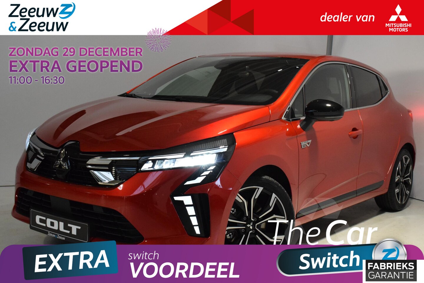 Mitsubishi Colt - 1.6 HEV Instyle Hybrid | €2500,- Voorraad Korting | OP = OP | 8 jaar garantie | - AutoWereld.nl