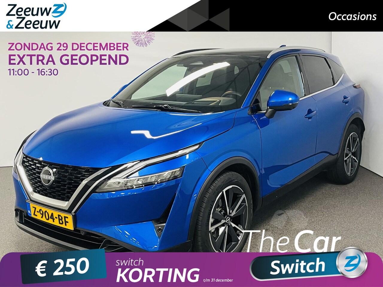 Nissan Qashqai - 1.3 MHEV Xtronic Tekna Automaat Airco navi parkeersensoren camera apple carplay android au - AutoWereld.nl