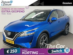 Nissan Qashqai - 1.3 MHEV Xtronic Tekna Automaat Airco navi parkeersensoren camera apple carplay android au