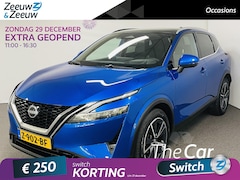 Nissan Qashqai - 1.3 MHEV Xtronic Tekna GOEDKOOPSTE VAN NEDERLAND AUTOMAAT Navi airco camera parkeersensore