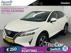 Nissan Qashqai - 1.3 MHEV Xtronic N-Connecta Automaat navi airco camera parkeersensoren 360camera apple car