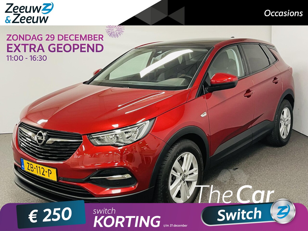 Opel Grandland X - 1.2 Turbo Online Edition AUTOMAAT airco navi apple carplay android auto parkeersensoren V+ - AutoWereld.nl