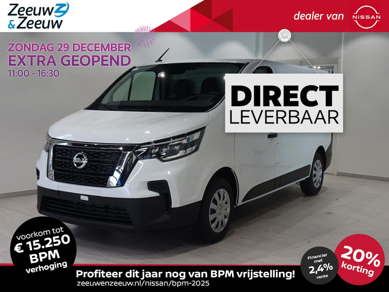 Nissan Primastar - 2.0 dCi L2H1 Acenta | 30% KORTING !! | 130pk |5 JAAR GARANTIE/160.00KM | TREKHAAK | - AutoWereld.nl