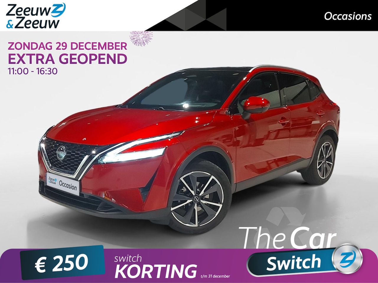 Nissan Qashqai - 1.3 MHEV Xtronic Tekna 158PK AUTOMAAT - AutoWereld.nl