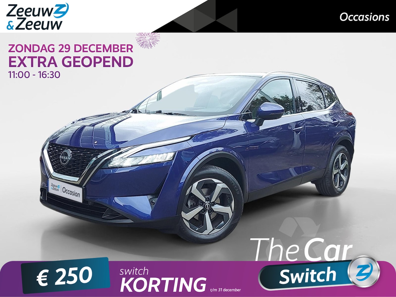 Nissan Qashqai - 1.3 MHEV Xtronic N-Connecta 158PK AUTOMAAT | 1ste eigenaar | Panorama dak | 360-Camera | P - AutoWereld.nl