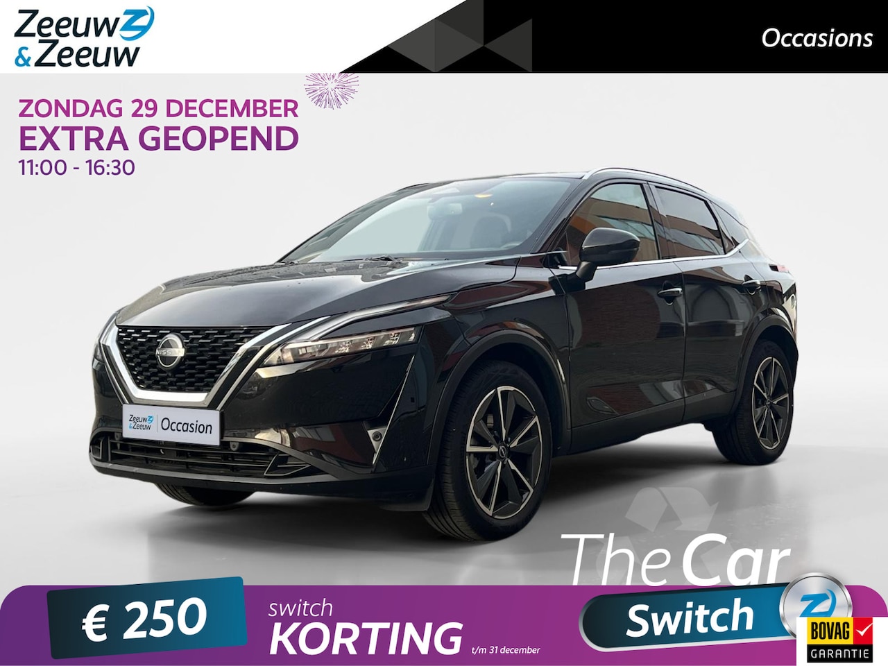 Nissan Qashqai - 1.3 MHEV Xtronic Tekna | Panorama dak | 360-Camera | Parkeersensoren | Dodehoek detectie | - AutoWereld.nl