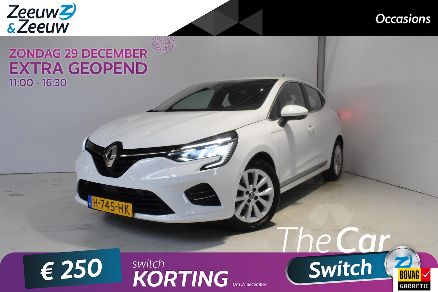 Renault Clio - 1.0 TCe Intens |Groot Navi | Parkeersensoren achter |360 graden camera |Cruise control - AutoWereld.nl