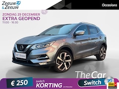 Nissan Qashqai - 1.2 Tekna + Meest luxe uitvoering | Dealer onderhouden | Leder interieur | 360 Camera | Pa