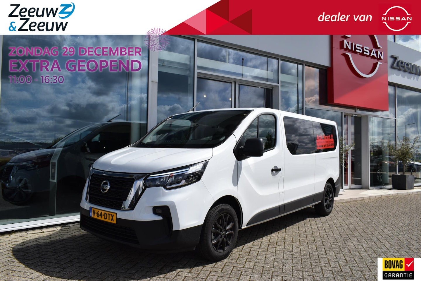 Nissan Primastar - 2.0 dCi L2H1 Acenta UNIEKE BUS| GLASSLOOK PANELEN| LAT OM LAT EN LAADVLOER|LED LAMP LAADRU - AutoWereld.nl