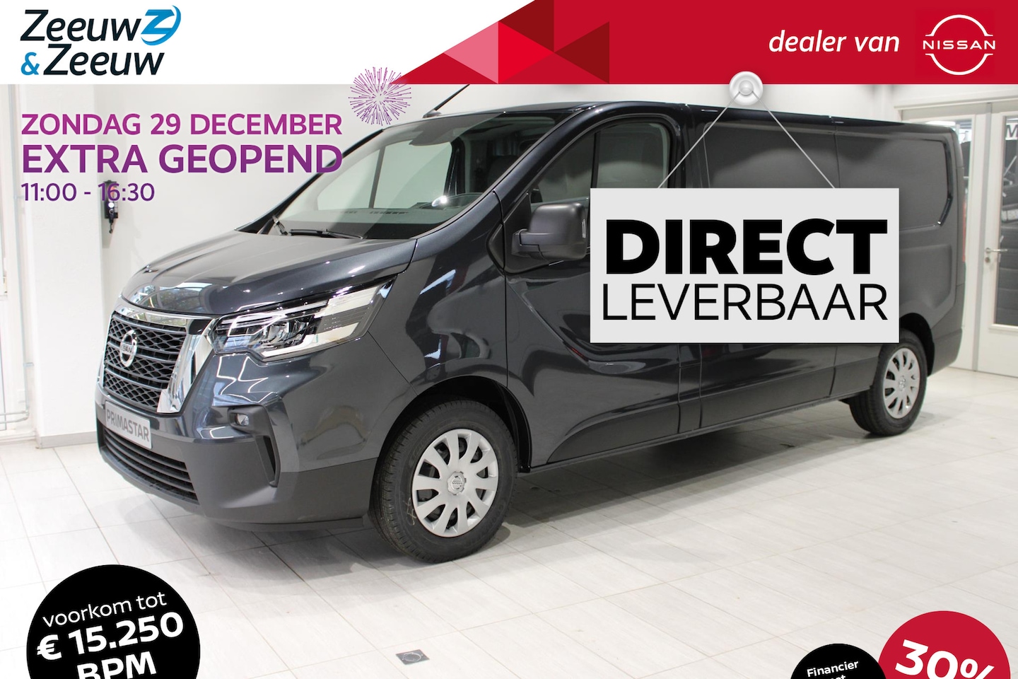 Nissan Primastar - 2.0 dCi L2H1 Acenta nu met 30% korting! | 5 jaar garantie tot 160000km | Rijden binnen één - AutoWereld.nl