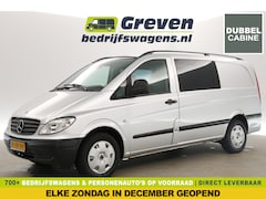 Mercedes-Benz Vito - 111 CDI 320 Lang | APK tot 23-02-2025 | Marge Dubbele Cabine 5 Persoons Airco Stoelverwarm