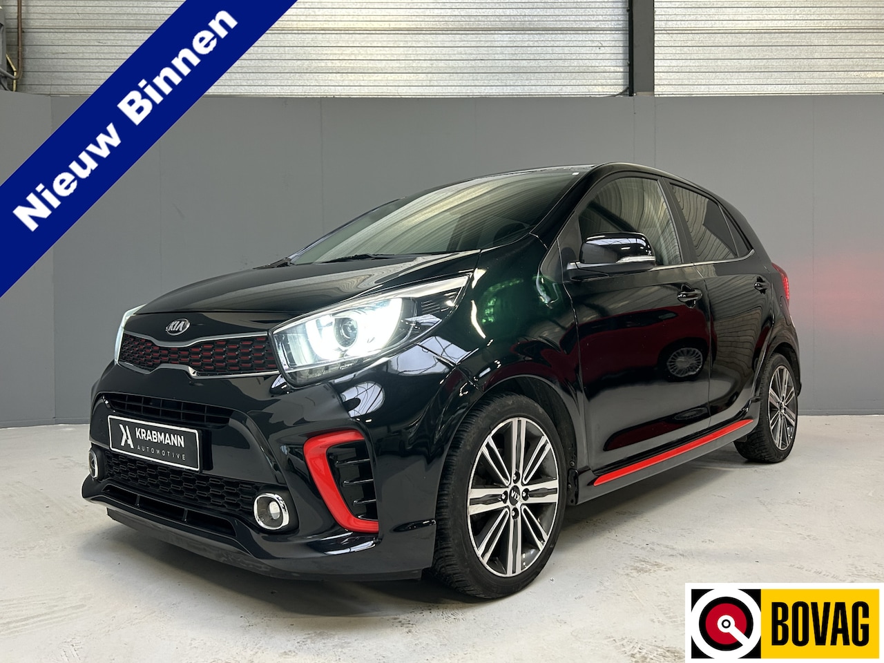 Kia Picanto - 1.2 CVVT GT-Line Automaat|Camera|Cruise|Navi - AutoWereld.nl