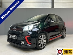 Kia Picanto - 1.2 CVVT GT-Line Automaat|Camera|Cruise|Navi|Leder