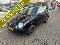 Volkswagen Lupo - 1.4 Sportline Zwart 2002 | APK t/m 27-07-2025 | Voorzien van stuurbekrachtiging |