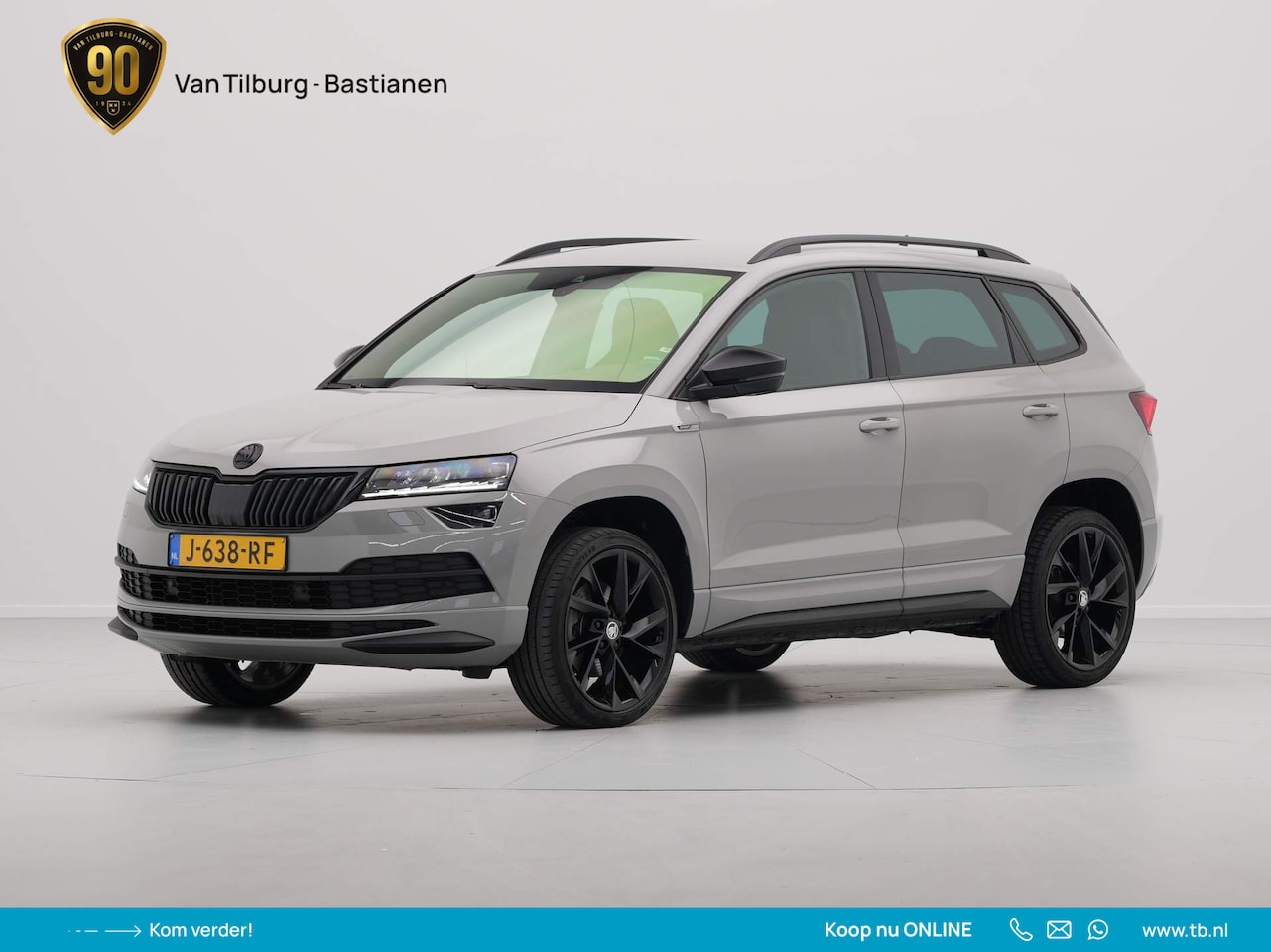 Skoda Karoq - 1.5 TSI 150pk DSG Sportline Business Navigatie Camera Virtual Cockpit Stoelverwarming - AutoWereld.nl