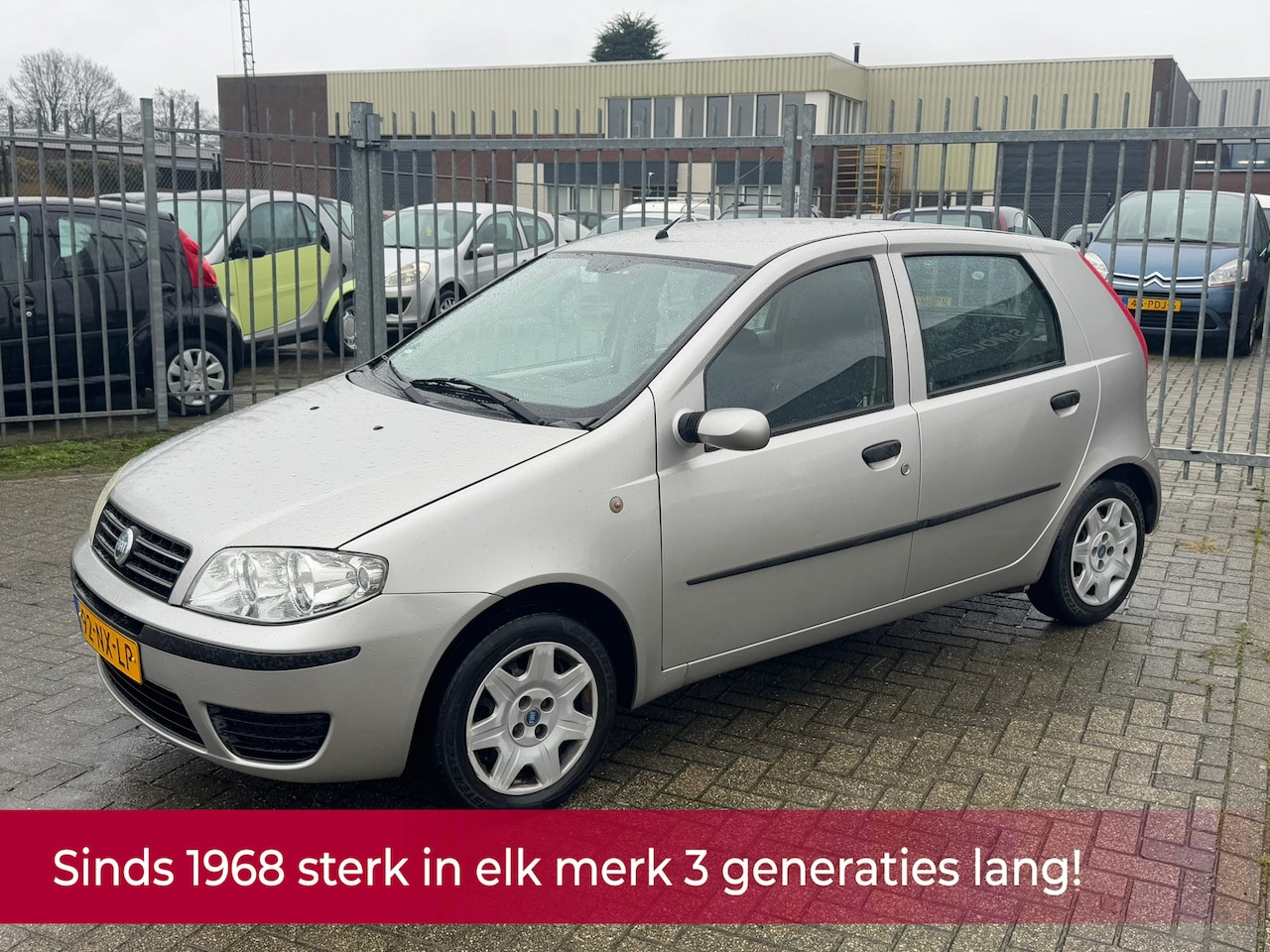 Fiat Punto - 1.2 Dynamic 5 deurs! KMST NAP NL AUTO! Airco l Elek pakket! TOPSTAAT l Dealer OH! Recent D - AutoWereld.nl