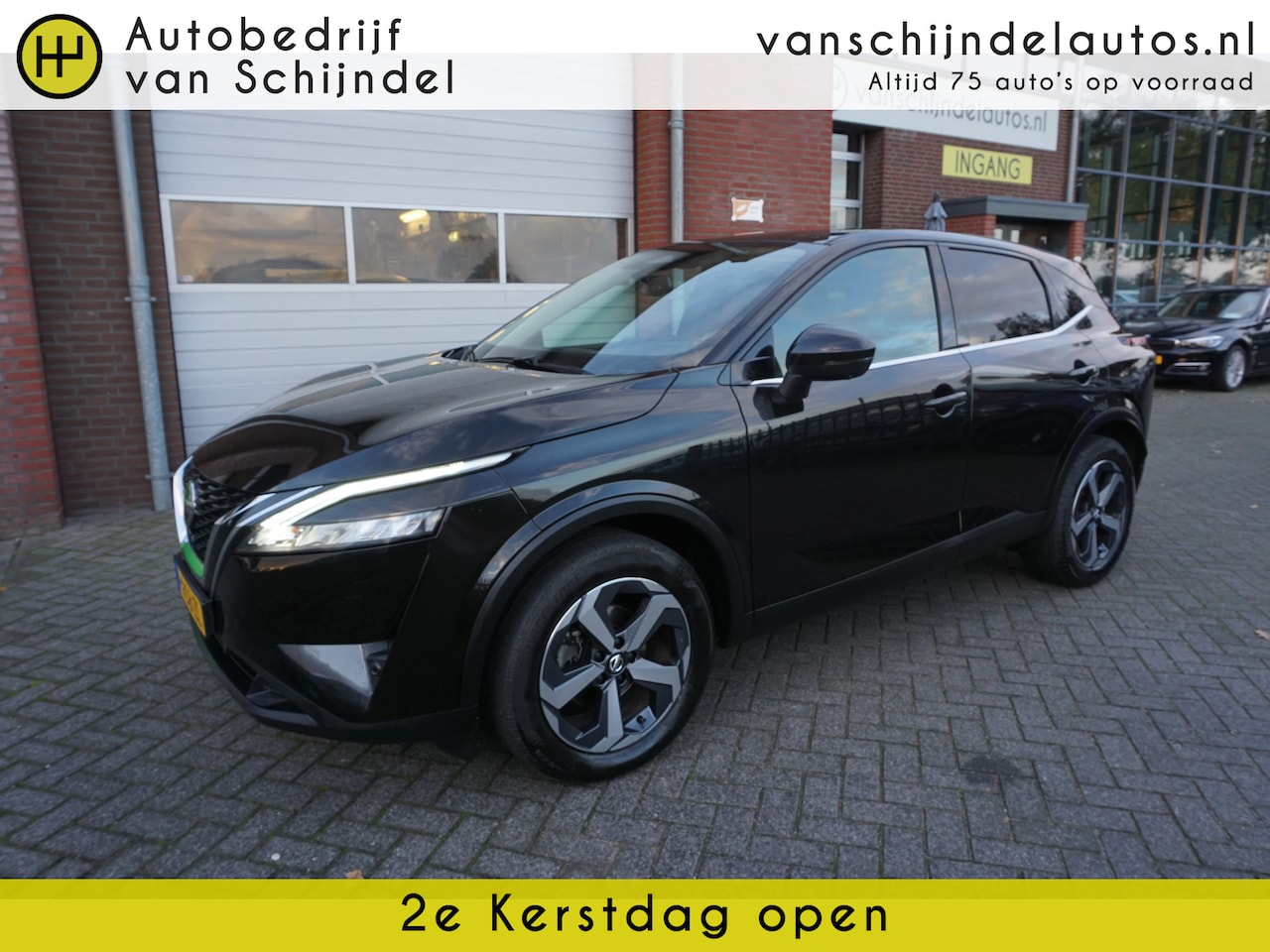 Nissan Qashqai - 1.3 MHEV 158PK XTRONIC N-CONNECTA LUXE DECEMBER 2021 KEURIGE NETTE STAAT 360CAMERA AFN.TRE - AutoWereld.nl