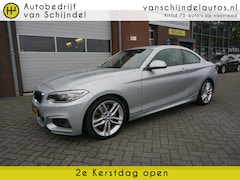 BMW 2-serie Coupé - 220I 184PK HIGH EXECUTIVE M-SPORT AUTOMAAT 1E EIGENAAR ORIGINEEL NEDERLANDS SCHUIF-KANTELD