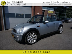 MINI Cabrio - 1.6 COOPER CHILI LUXE NOV 2004 BI-XENON/LED LEDER STOELVERWARMING NAVIGATIE ECC AIRCO PARK