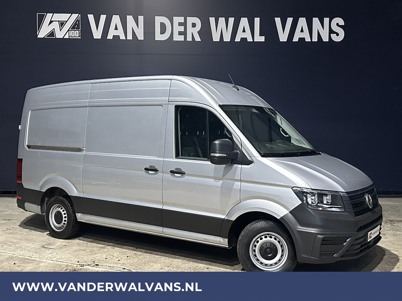 Volkswagen Crafter - 2.0 TDI 141pk L3H3 L2H2 Euro6 Airco | Navigatie | Apple Carplay | Cruisecontrol Android Au - AutoWereld.nl