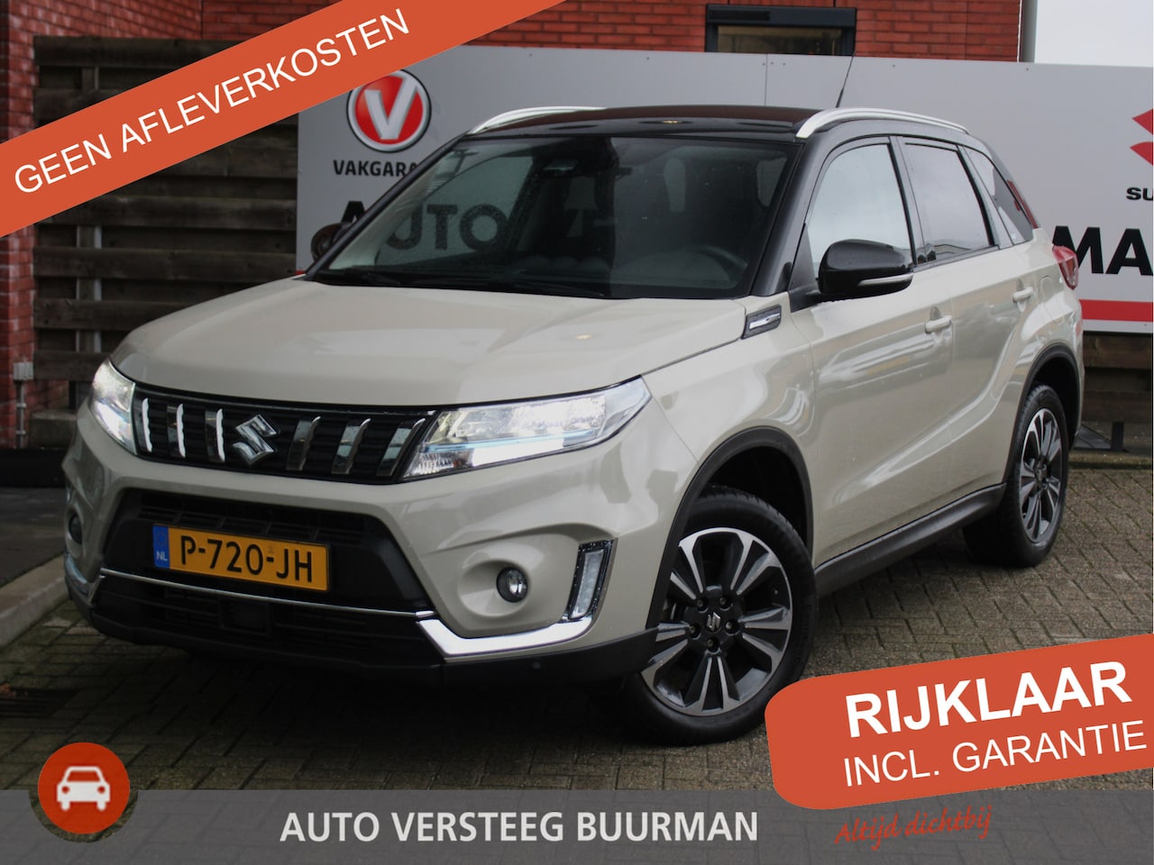 Suzuki Vitara - 1.4 Boosterjet Style Smart Hybrid Afneembare Trekhaak, Adaptieve Cruise en Climate Control - AutoWereld.nl