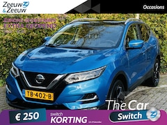 Nissan Qashqai - 1.2 Tekna + mooie complete uitvoering , incl trekhaak