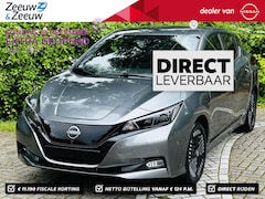 Nissan LEAF - Tekna + Ultrasuede 39 kWh NU FISCAAL ZEER AANTREKKELIJK . VANAF 26.760, - OP = OP | € 11.1