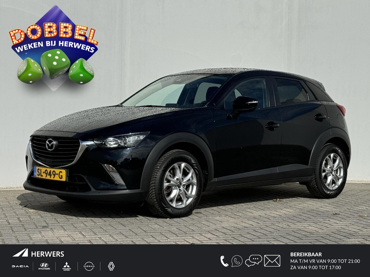 Mazda CX-3 - 2.0 SkyActiv-G 120 Dynamic / Automaat / Navigatie / Boekjes / Climate Control / - AutoWereld.nl