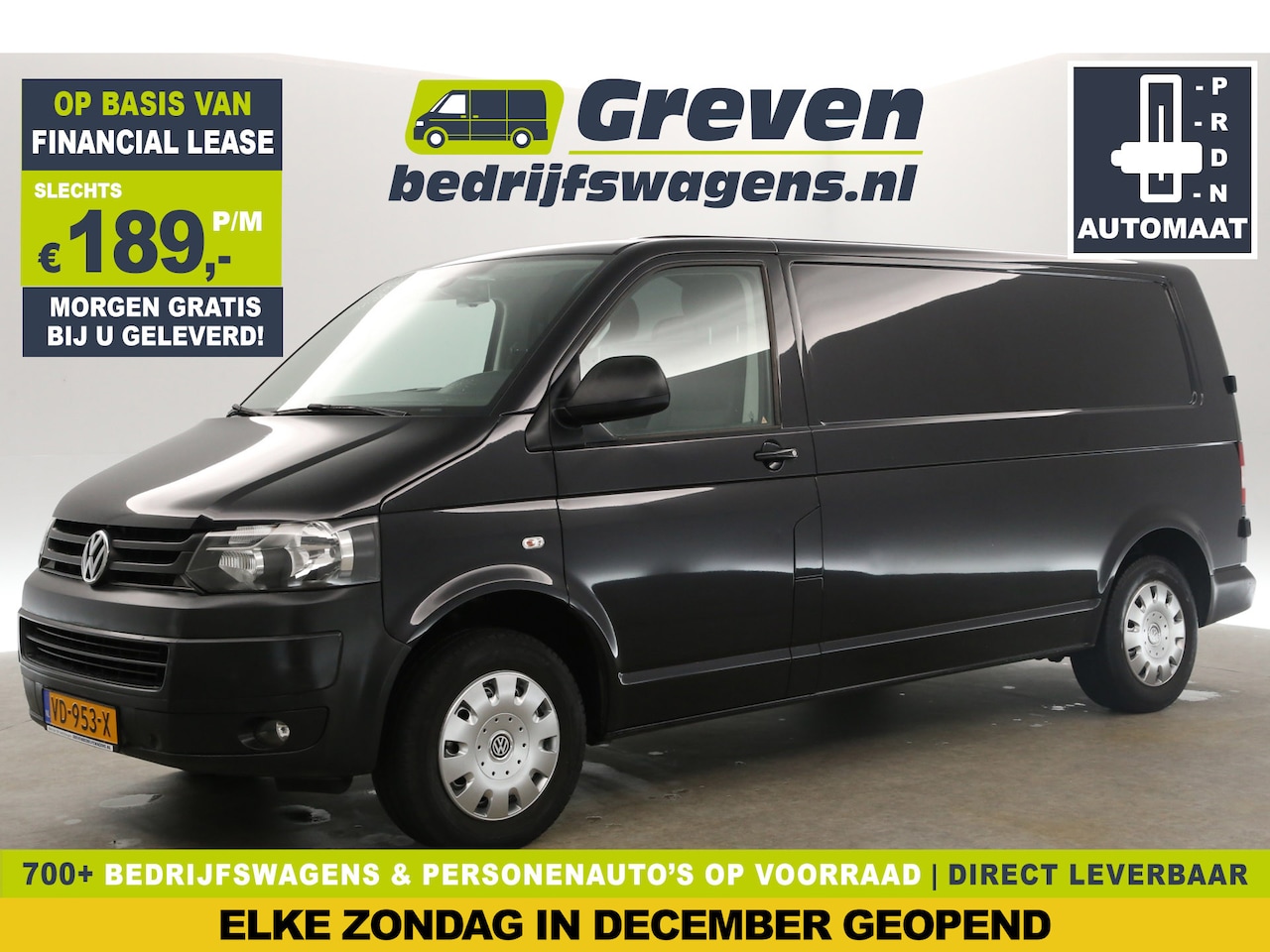 Volkswagen Transporter - 2.0 TDI L2H1 140PK Automaat Airco Cruise DSG Navigatie Elektrpakket Trekhaak - AutoWereld.nl