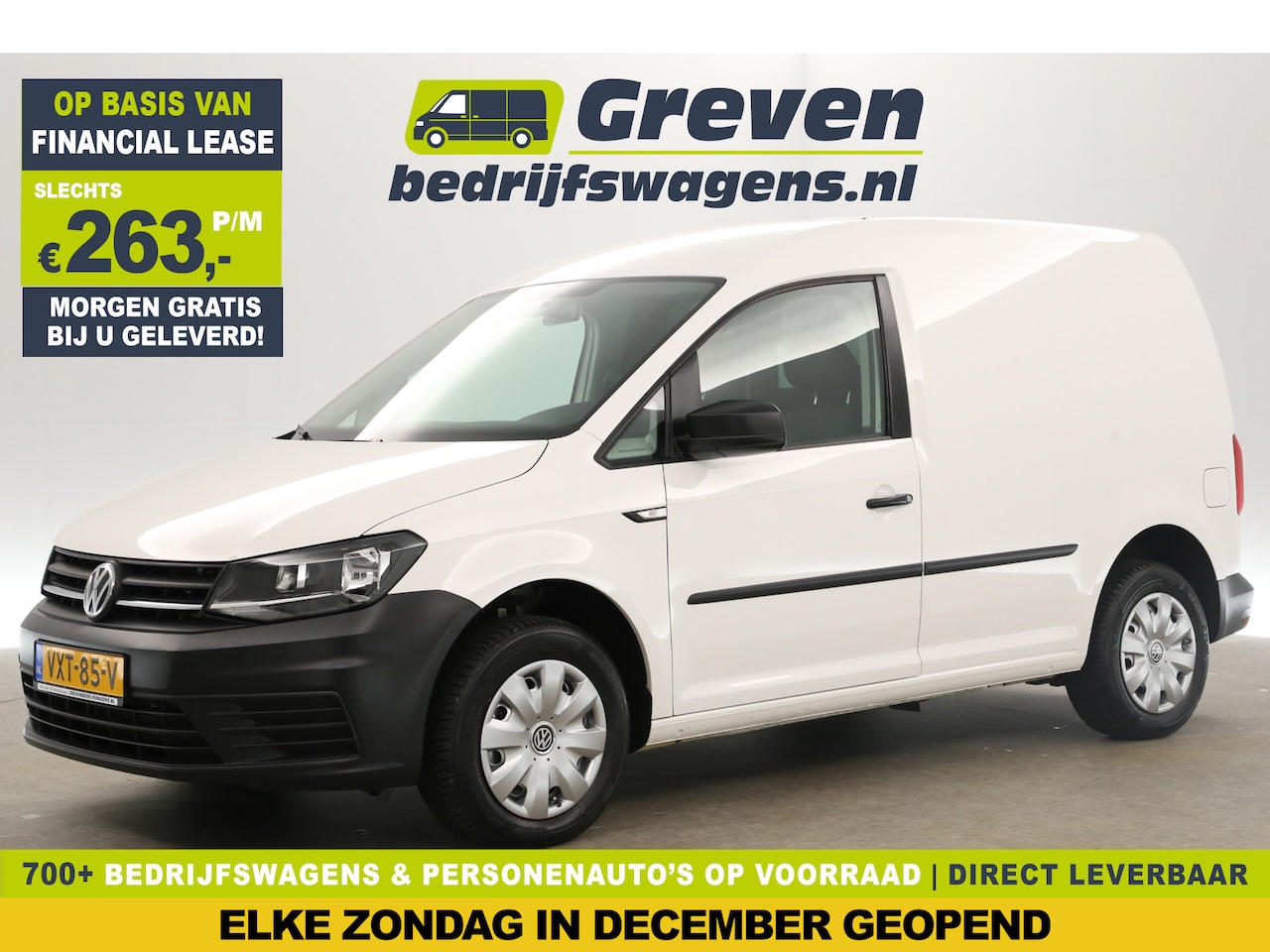 Volkswagen Caddy - 1.0 TSI L1H1 120PK Airco Bluetooth Schuifdeur Elektrpakket - AutoWereld.nl