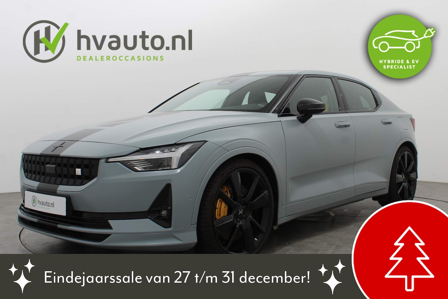 Polestar 2 - LR DUAL MOTOR 476PK BST EDITION 270 78 KWH | Battleship Grey | 1 van 270 stuks - AutoWereld.nl