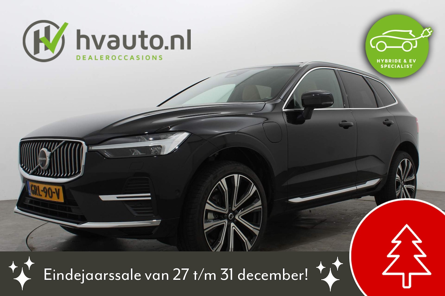 Volvo XC60 - 2.0 T8 RECHARGE 455PK ULTRA BRIGHT AUT. | Luchtvering | Nappa Leder | full options - AutoWereld.nl