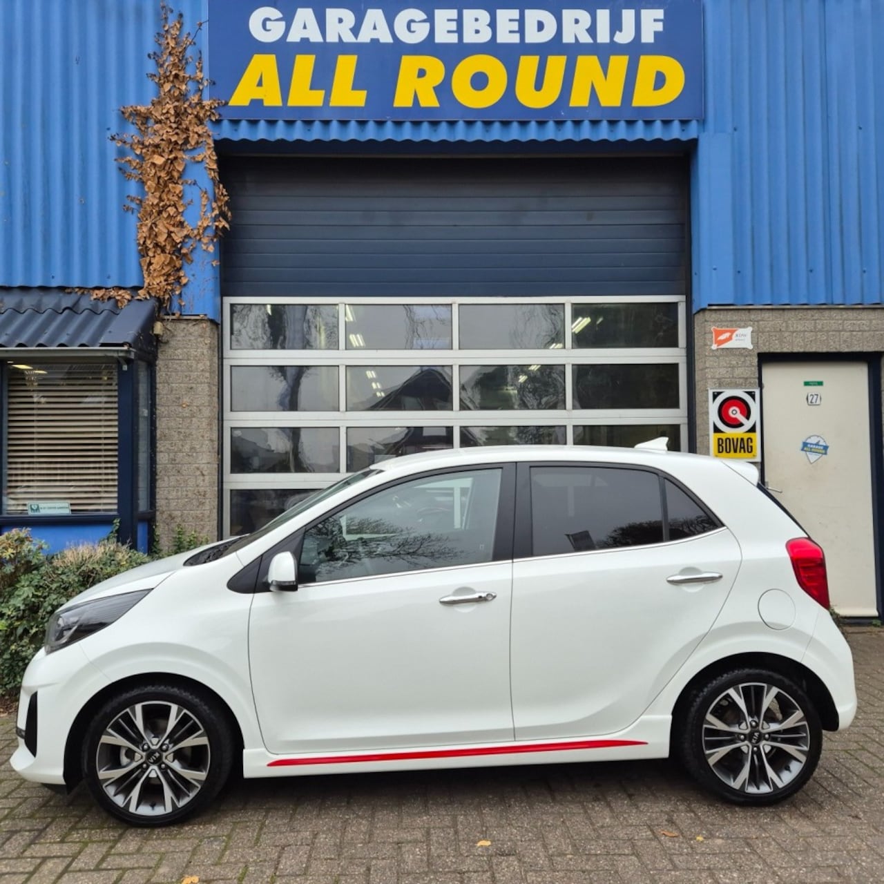 Kia Picanto - 1.2  automaat 85 PK lichtmetaal ecc stoel stuur verw GT line - AutoWereld.nl