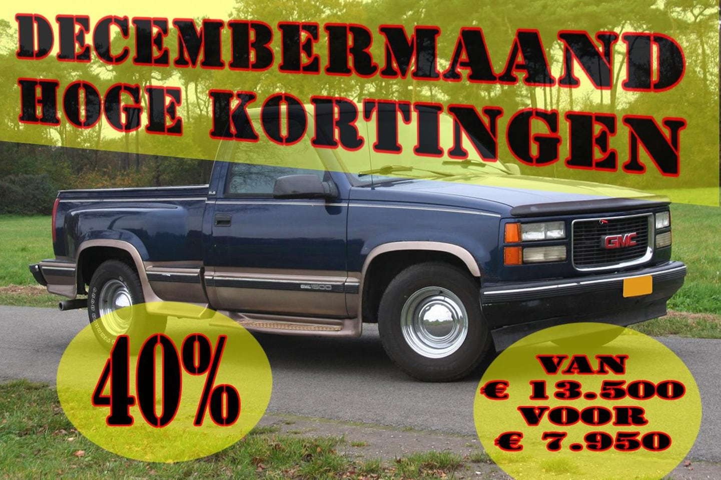 GMC Sierra 1500 - 1995 Stepside Pick-Up Stepside Pick-Up - AutoWereld.nl