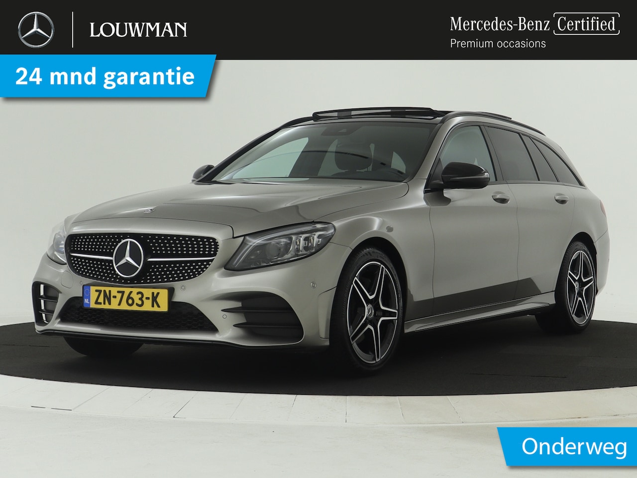 Mercedes-Benz C-klasse Estate - 160 Business Solution Plus Upgrade Edition | Panoramadak | Night pakket | Multibeam LED | - AutoWereld.nl