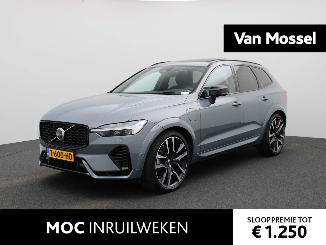 Volvo XC60 - 2.0 Recharge T6 AWD Ultimate Dark Long Range | PANORAMADAK | LUCHTVERING | BLIS | 360-CAME - AutoWereld.nl