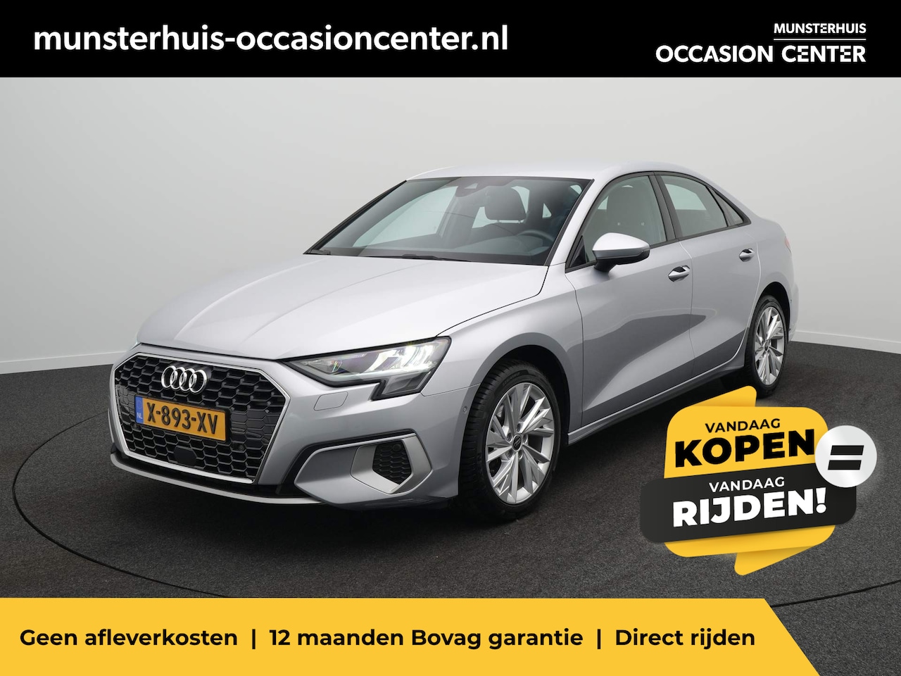 Audi A3 Limousine - 35 TFSI S edition - Automaat - Navigatie - Stoelverwarming - AutoWereld.nl