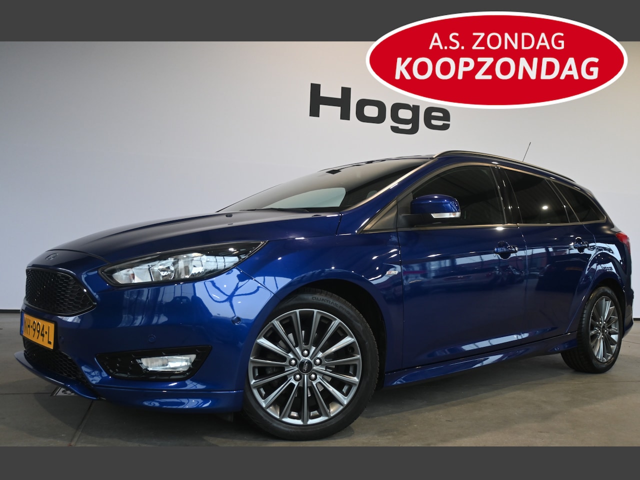 Ford Focus Wagon - 1.0 ST-Line Ecc Cruise Control Navigatie Rijklaarprijs Inruil Mogelijk! - AutoWereld.nl