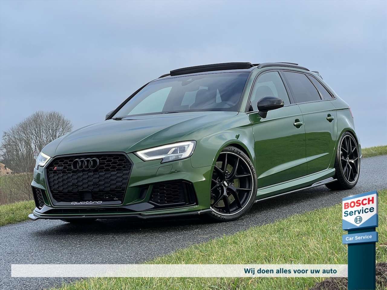 Audi RS3 - 2.5 TFSI 530PK Quattro / Pano / HJS Exhaust / Schaalstoelen / Virtual Cockpit / B&O / Carb - AutoWereld.nl